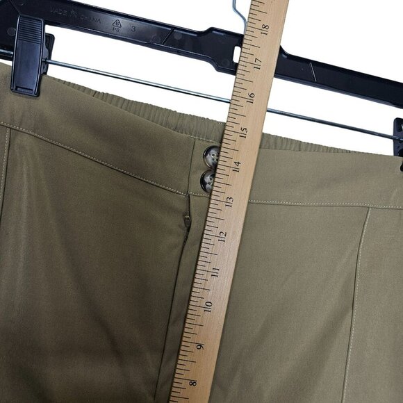 Forever 21 + Olive Green Plus Size 2X Cargo Pants Joggers Elastic Waist Cuffs - Picture 6 of 10